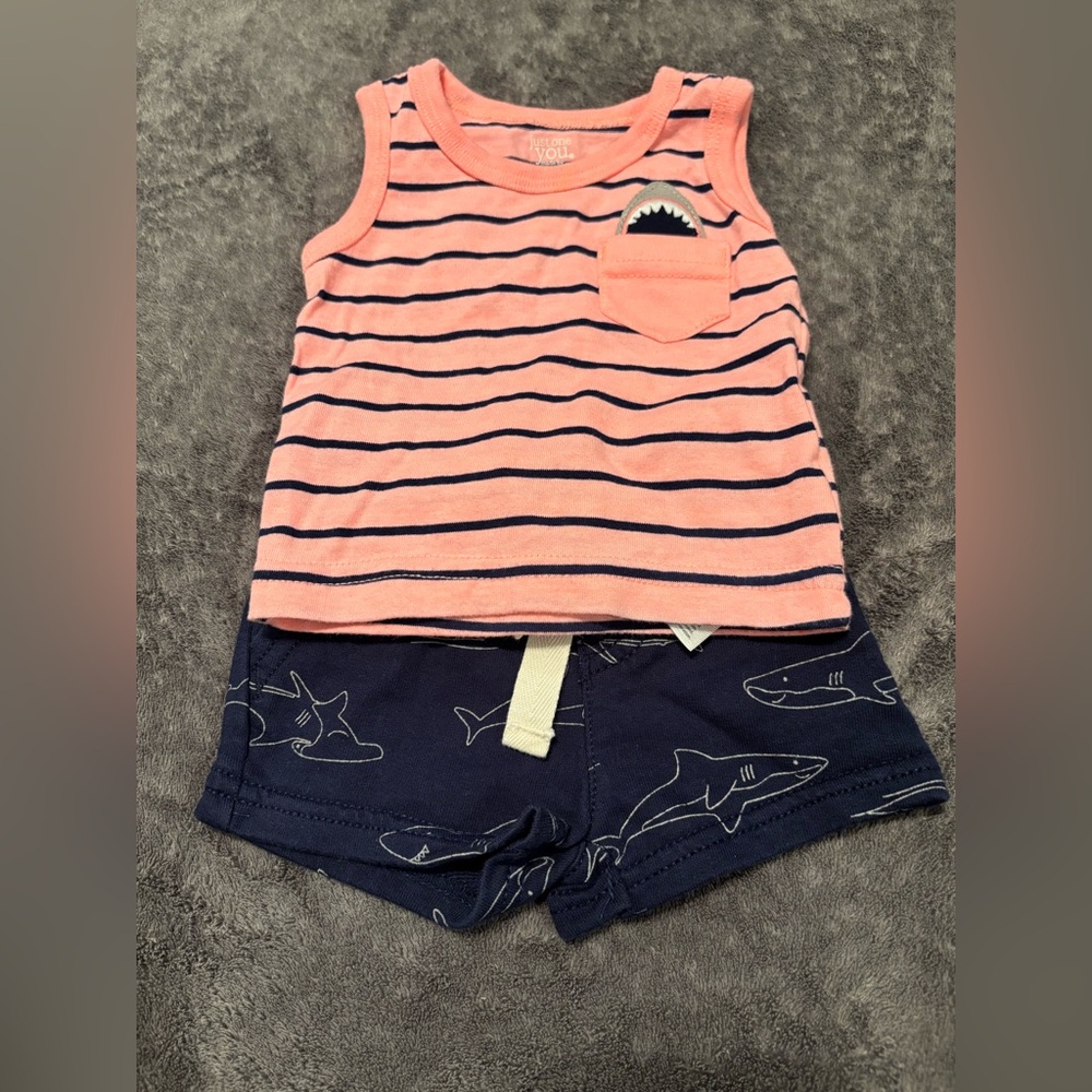 Carter’s Two Piece Baby Boy Outfit Bundle - Picture 4 of 9